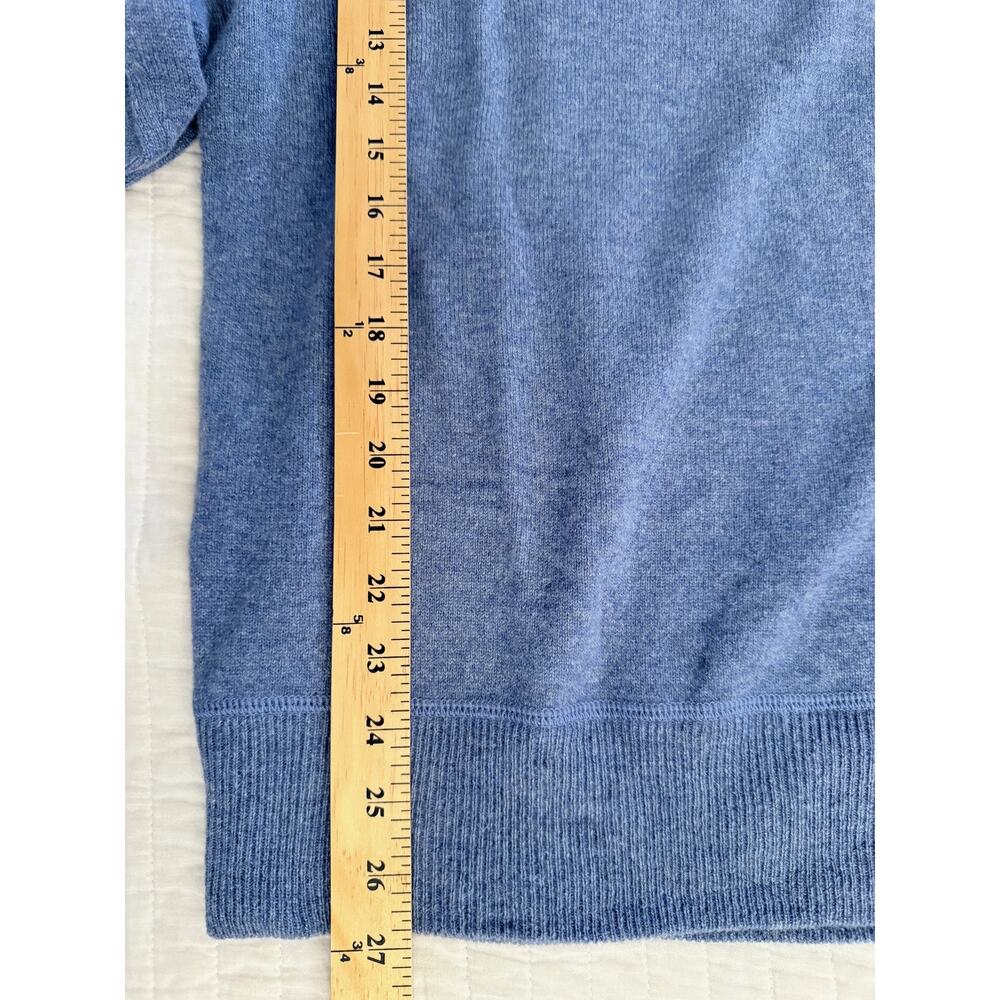 AE77 Sweater Women's Large Elevated Basic Cashmere Crewneck Soft Luxury New - Picture 7 of 8